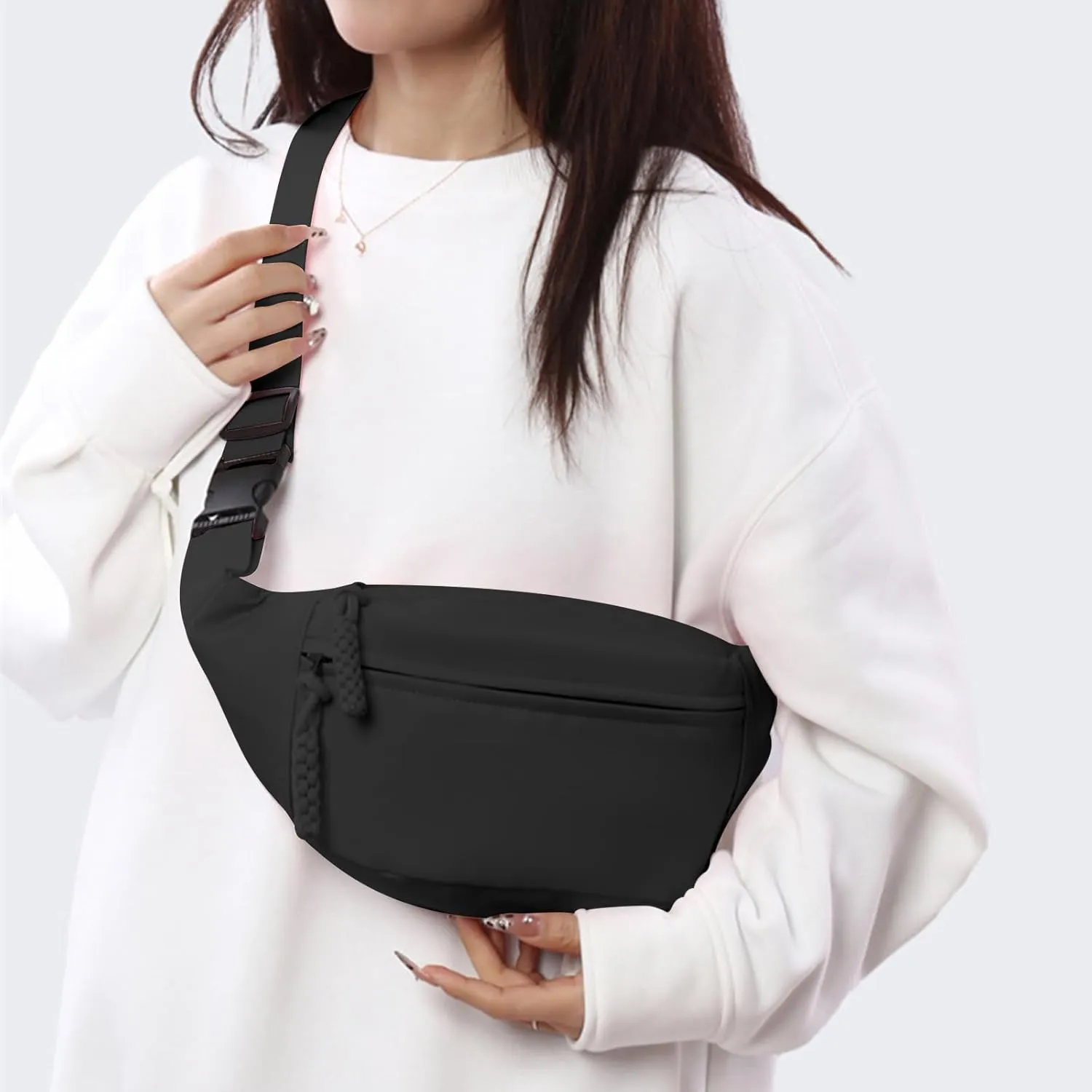 Mayoii Waist Bags for Women, Fanny Pack for Women and Men with Adjustable Belt