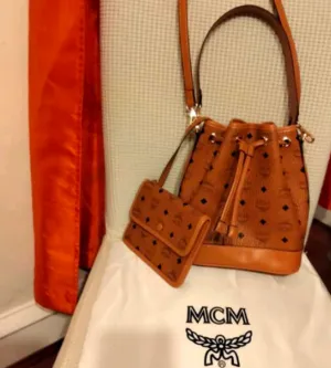 MCM Bucket Bag Purse Crossbody Tote