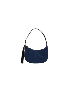 MEDIUM NYLON CRESCENT BAG NAVY