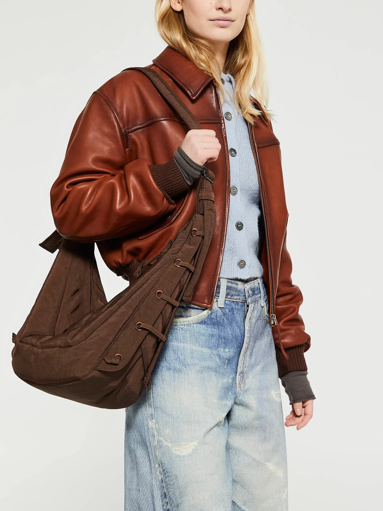 Medium Soft Game Bag in Shiitake