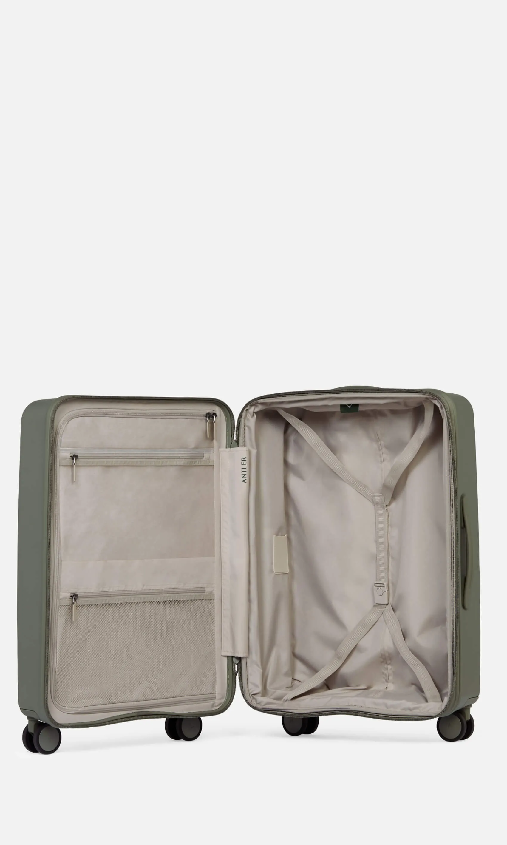Medium Suitcase in Field Green - Stamford 2.0