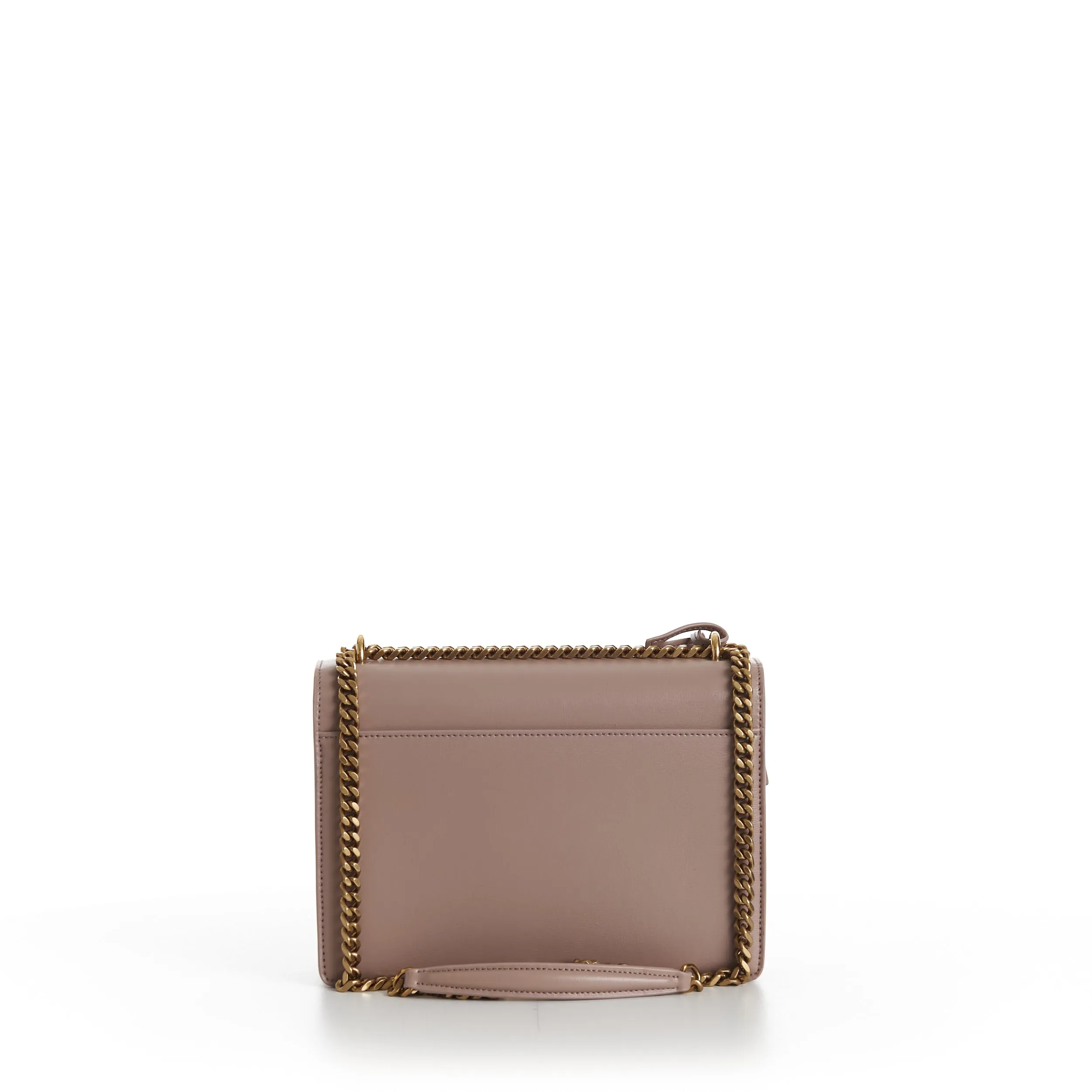 Medium Sunset Bag In Rosy Sand - Smooth Leather, Chain, YSL Cassandre