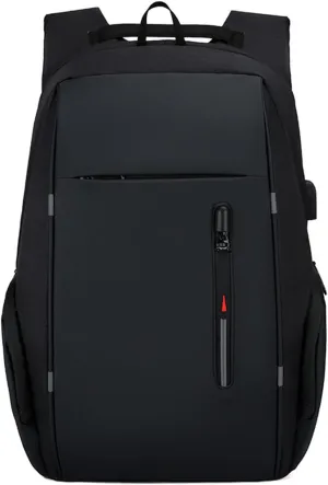 Men Business Bag Laptop Bag Multifunctional USB Backpack Large Capacity Kids Carry on Backpack Vacuum (Black, One Size)