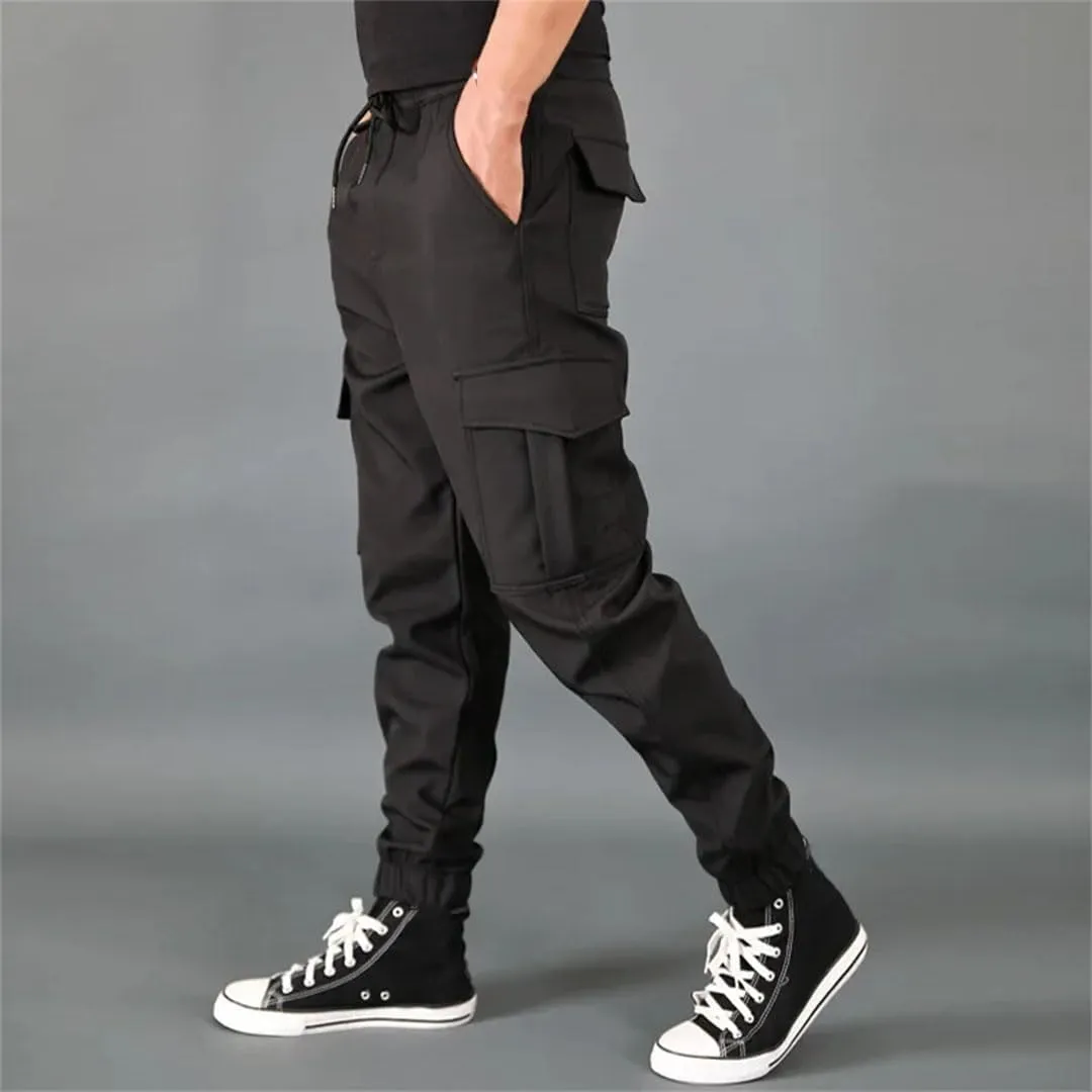 Men's Cargo Pants Casual Multi Pocket Pants Long Trousers