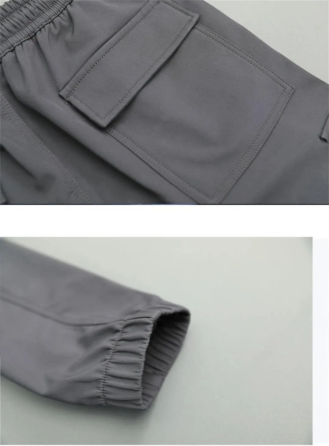 Men's Cargo Pants Casual Multi Pocket Pants Long Trousers