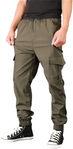 Men's Cargo Pants Casual Multi Pocket Pants Long Trousers