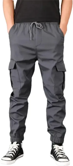 Men's Cargo Pants Casual Multi Pocket Pants Long Trousers