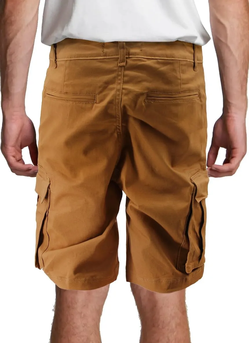 Men's Classic Casual Lightweight Utility Multi Pocket Cargo Shorts