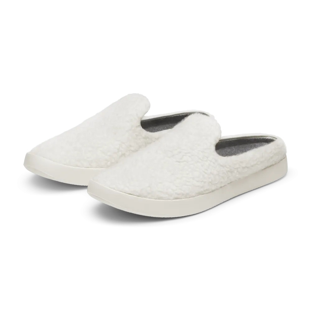 Men's Lounger Mule - Fluff - Natural White (Natural White Sole)