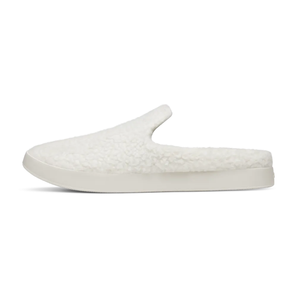 Men's Lounger Mule - Fluff - Natural White (Natural White Sole)