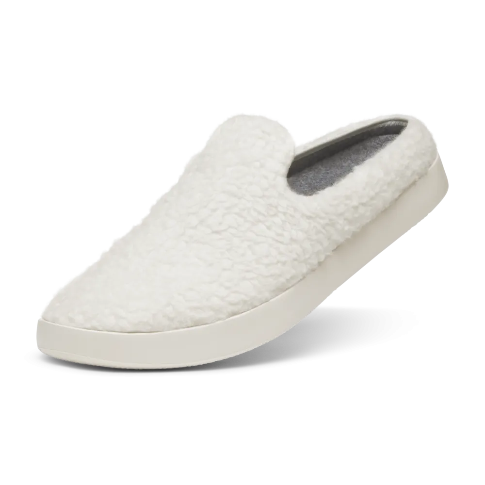 Men's Lounger Mule - Fluff - Natural White (Natural White Sole)