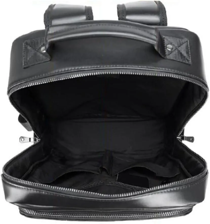 Mens Luggage Backpacks Casual Daypack Computers Laptop Bags Carrying Cases Genuine Leather Travel Bags