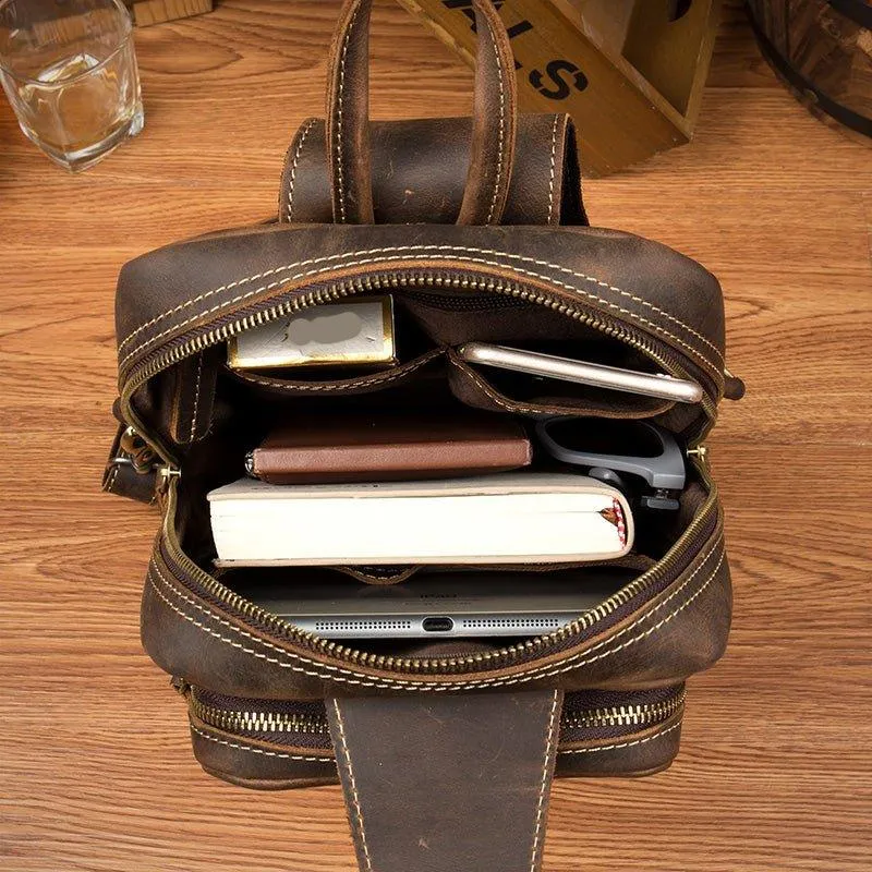 Mens Sling Bag for Mens in Leather