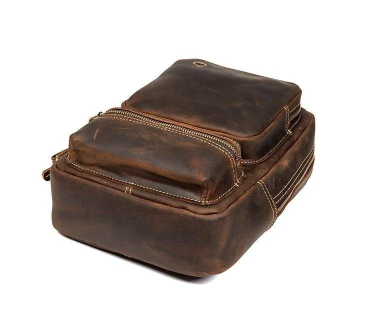Mens Sling Bag for Mens in Leather