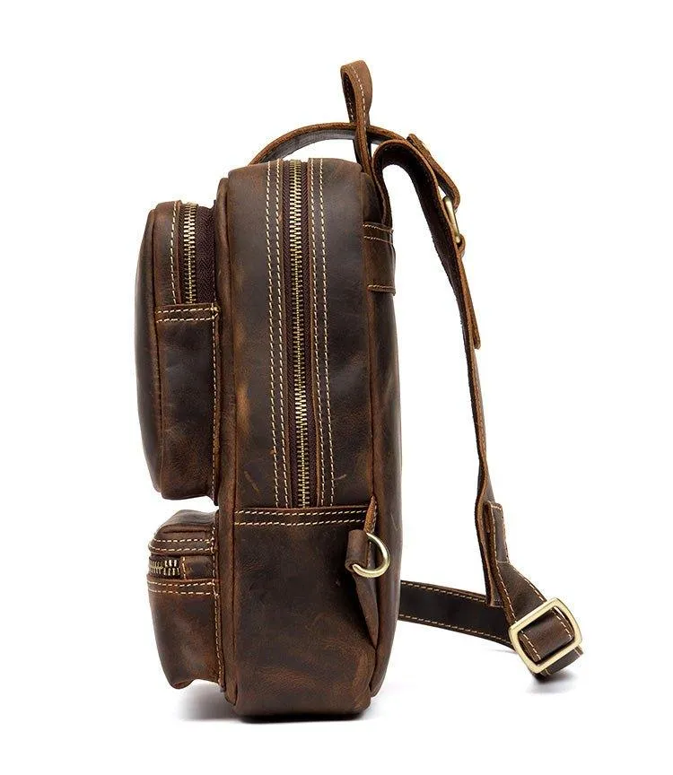 Mens Sling Bag for Mens in Leather