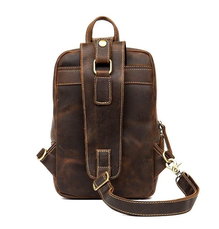 Mens Sling Bag for Mens in Leather