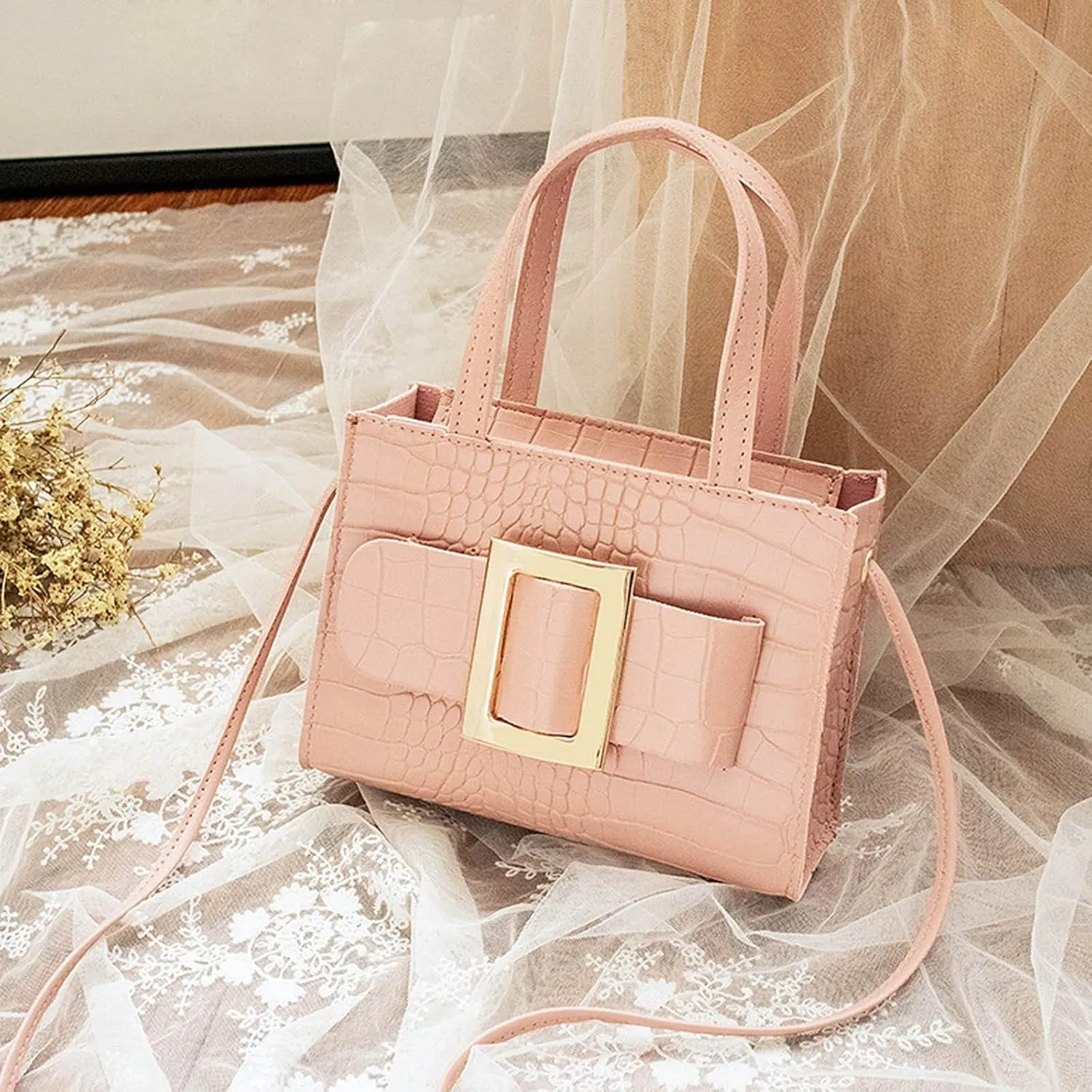 Messenger Tote Bags for Women Roomy Multiple Pockets Bag Ladies Crossbody Purse Purse for Women Cross Body Bag(One Size)