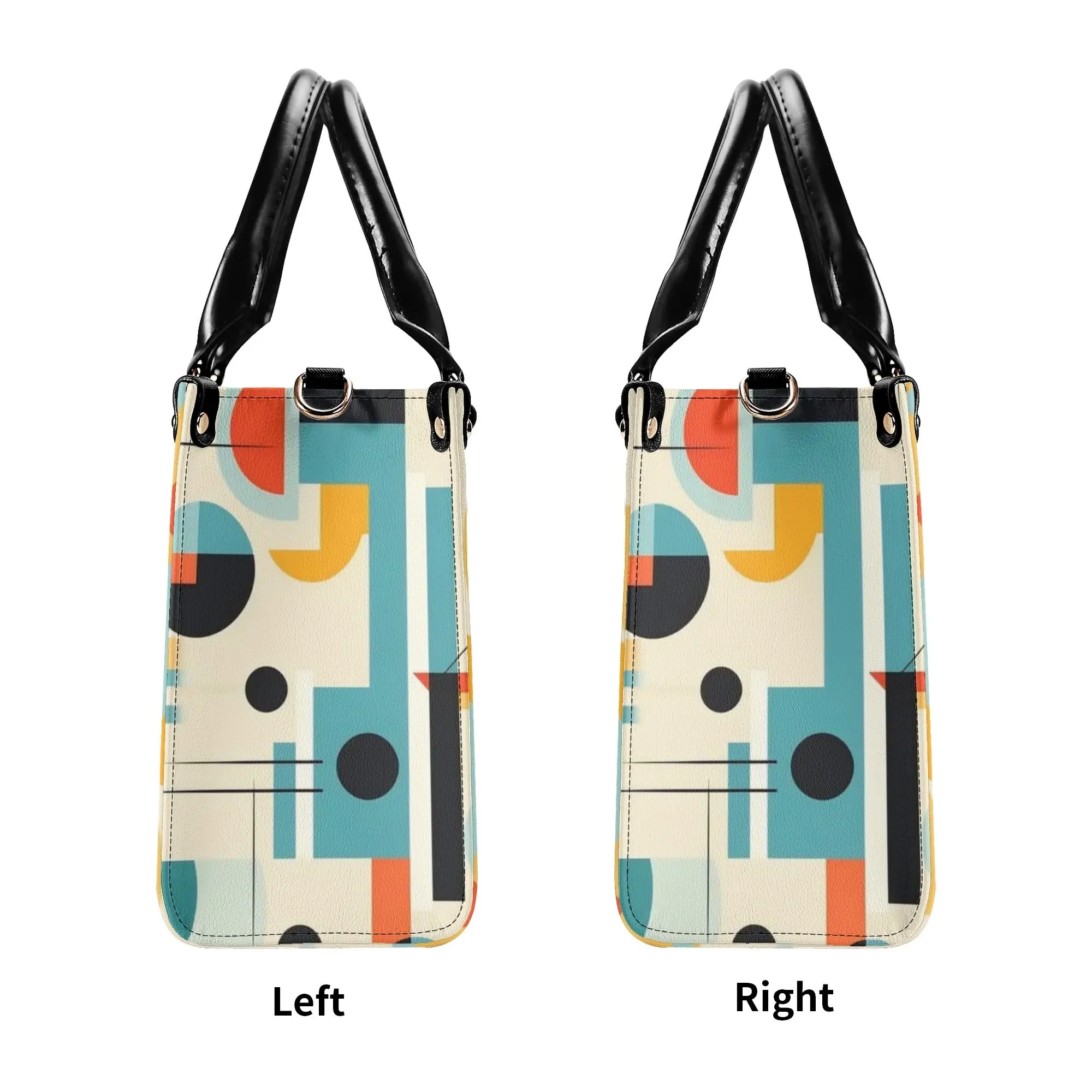 Mid Century Mod Gal, Bauhaus Designed, Funky Fun Handbag, Shoulder Bag