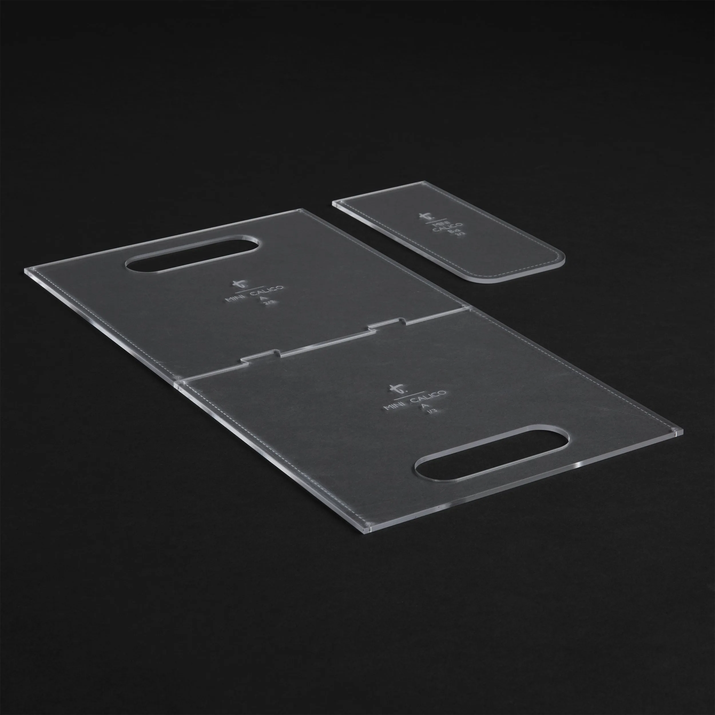 Mini Calico Acrylic Template