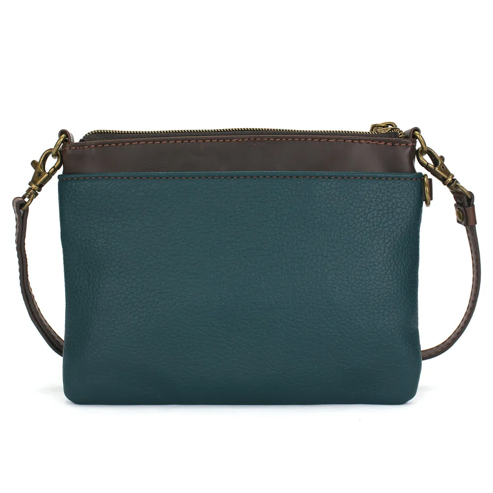 Mini Crossbody - Teal Crab