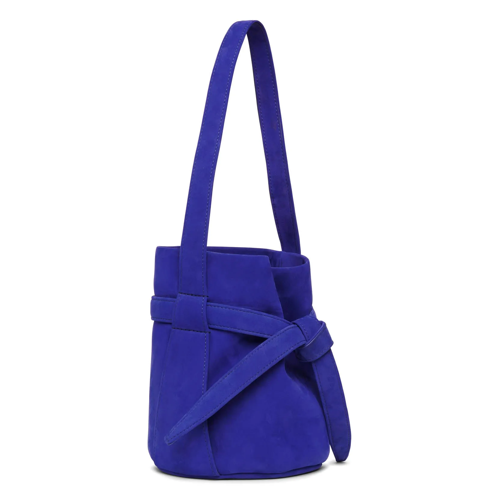 Mini Leo blue nubuck bag