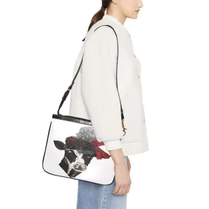 Miniaday Designs Cows Have it Shoulder Bags
