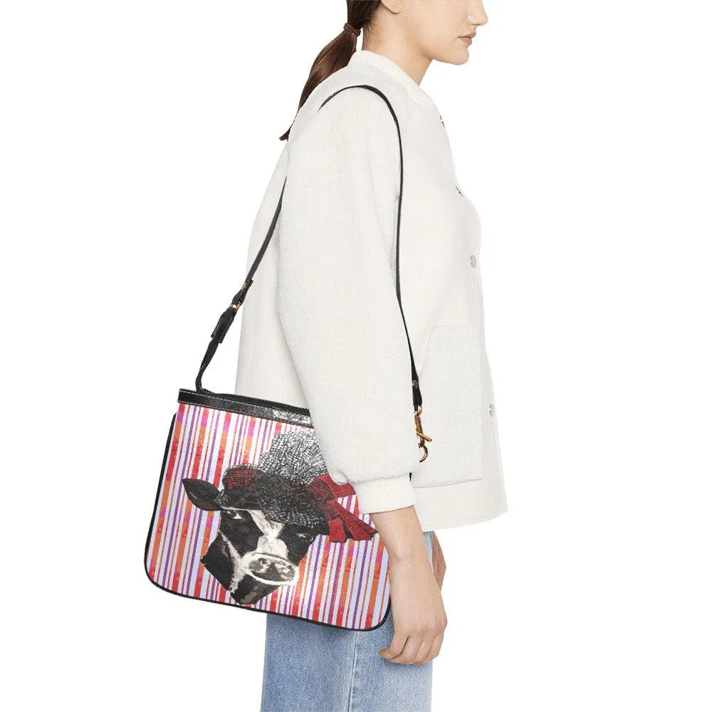 Miniaday Designs Cows Have it Shoulder Bags