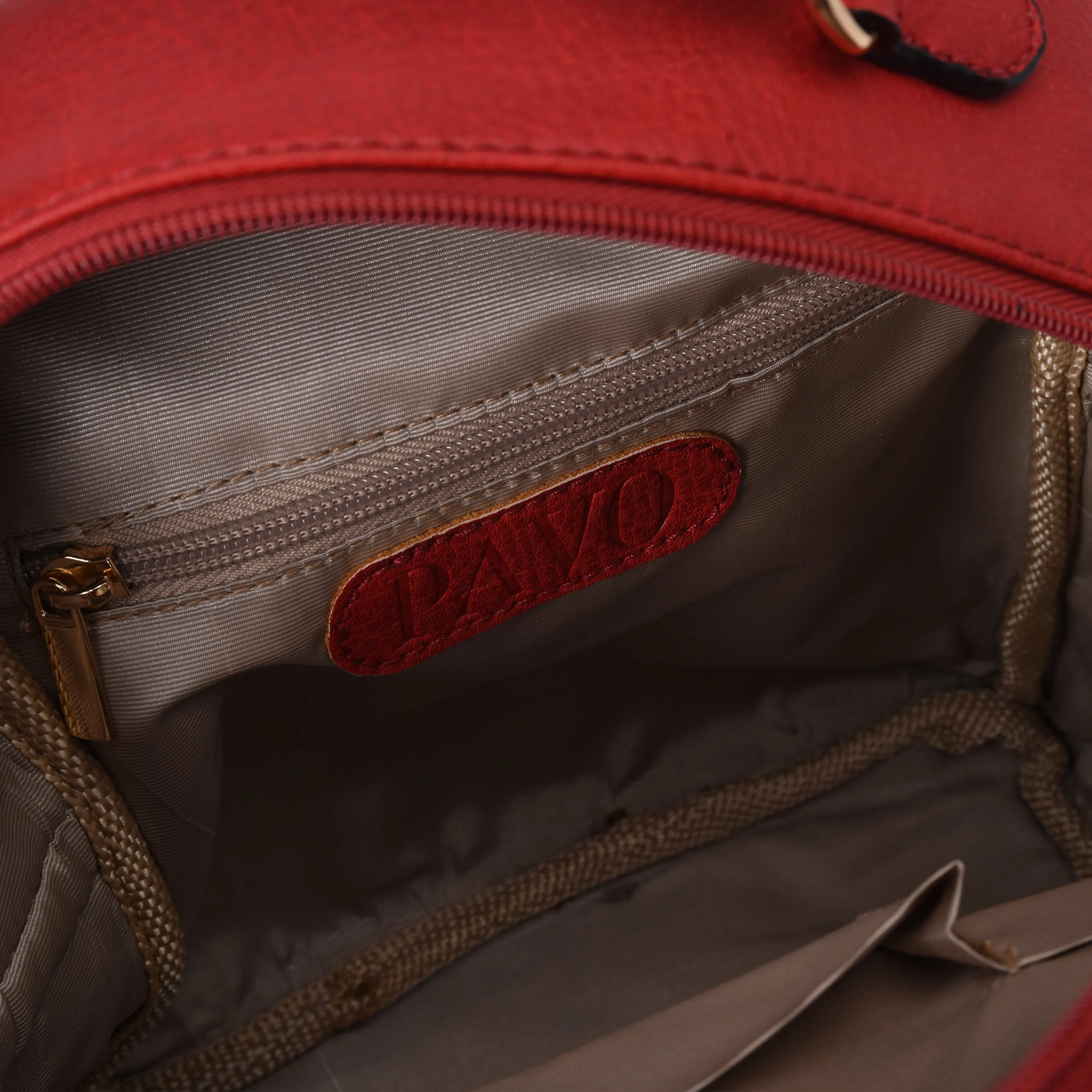Minimalist Backpack Red