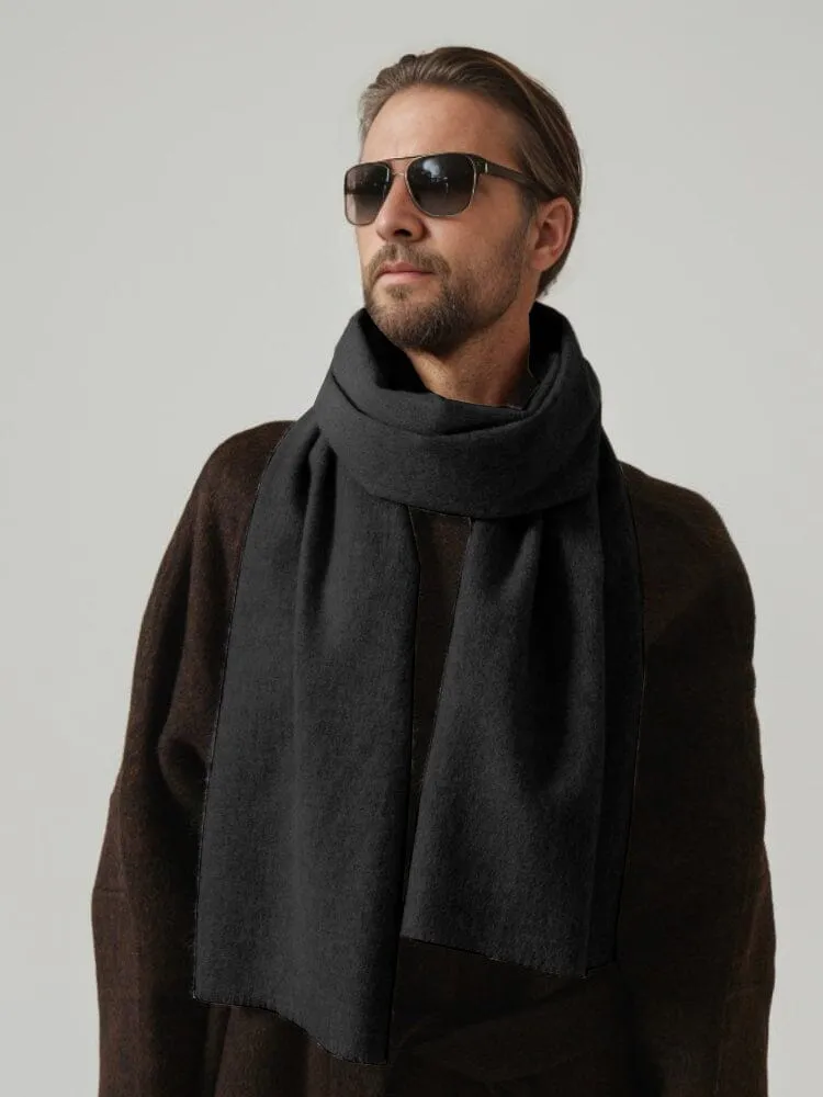 Minimalist Soft Wool Scarf