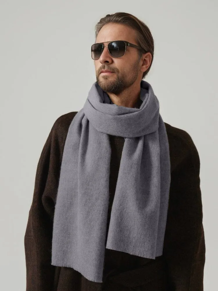 Minimalist Soft Wool Scarf