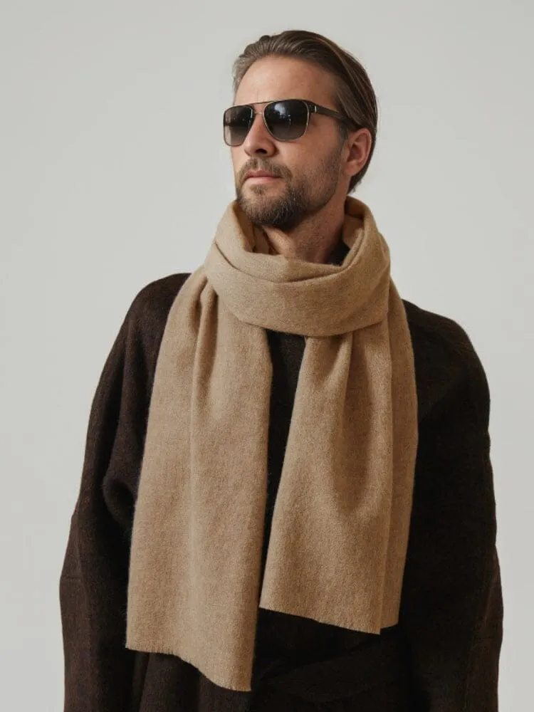Minimalist Soft Wool Scarf