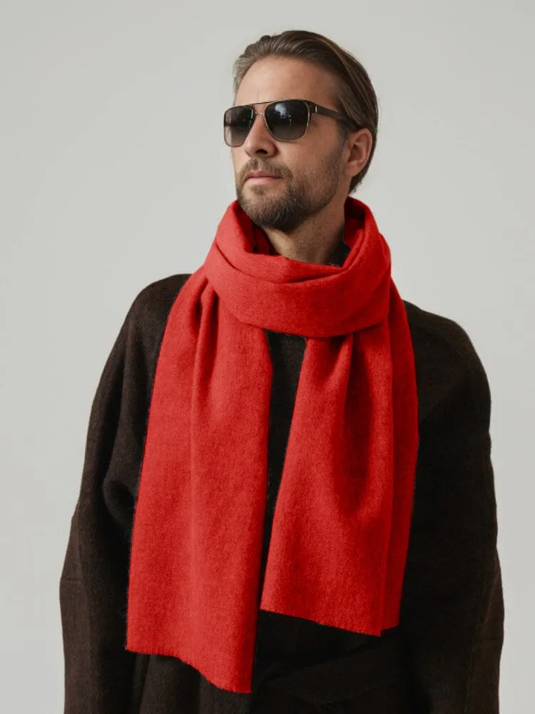 Minimalist Soft Wool Scarf