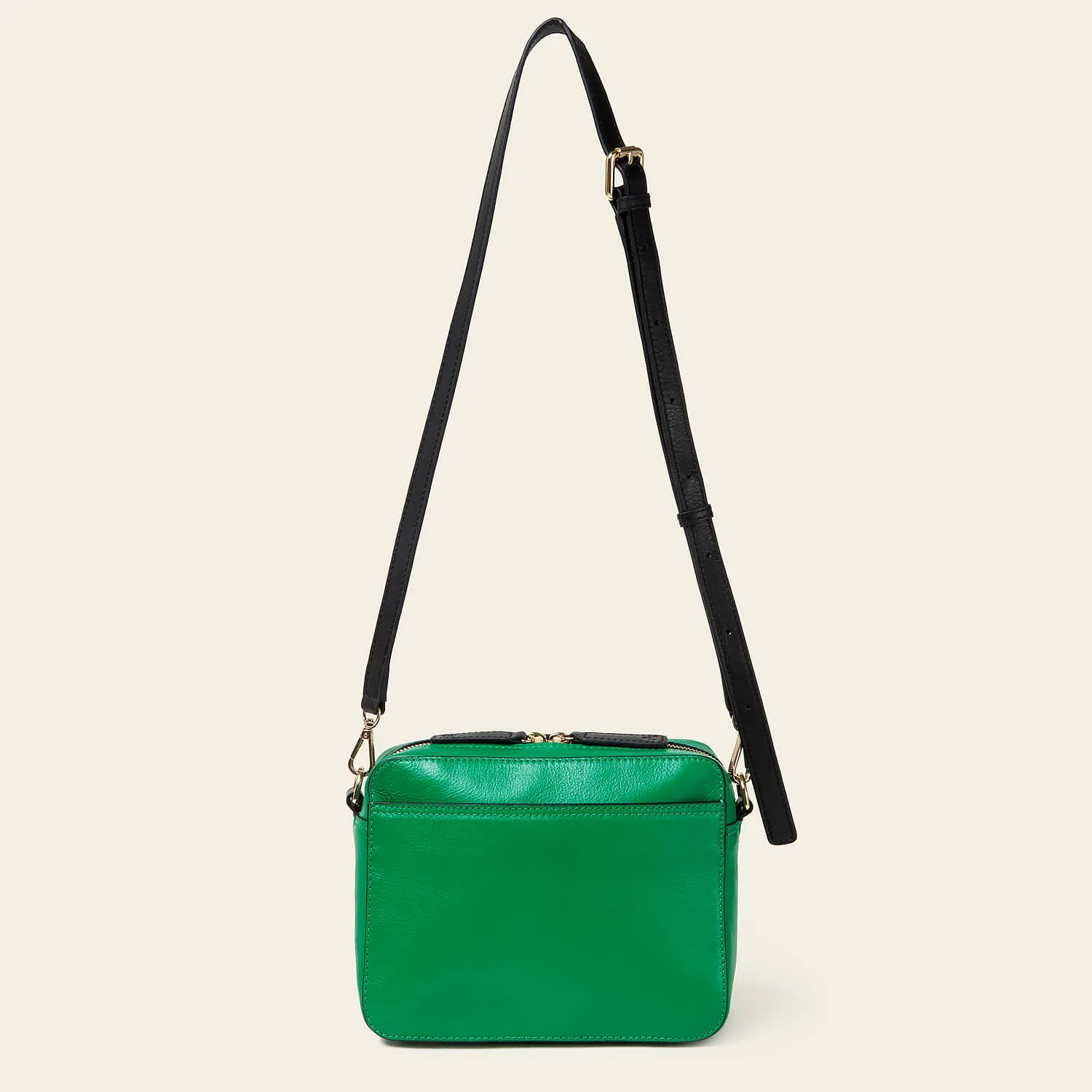 Minola Crossbody - Punched Tall Flower Green