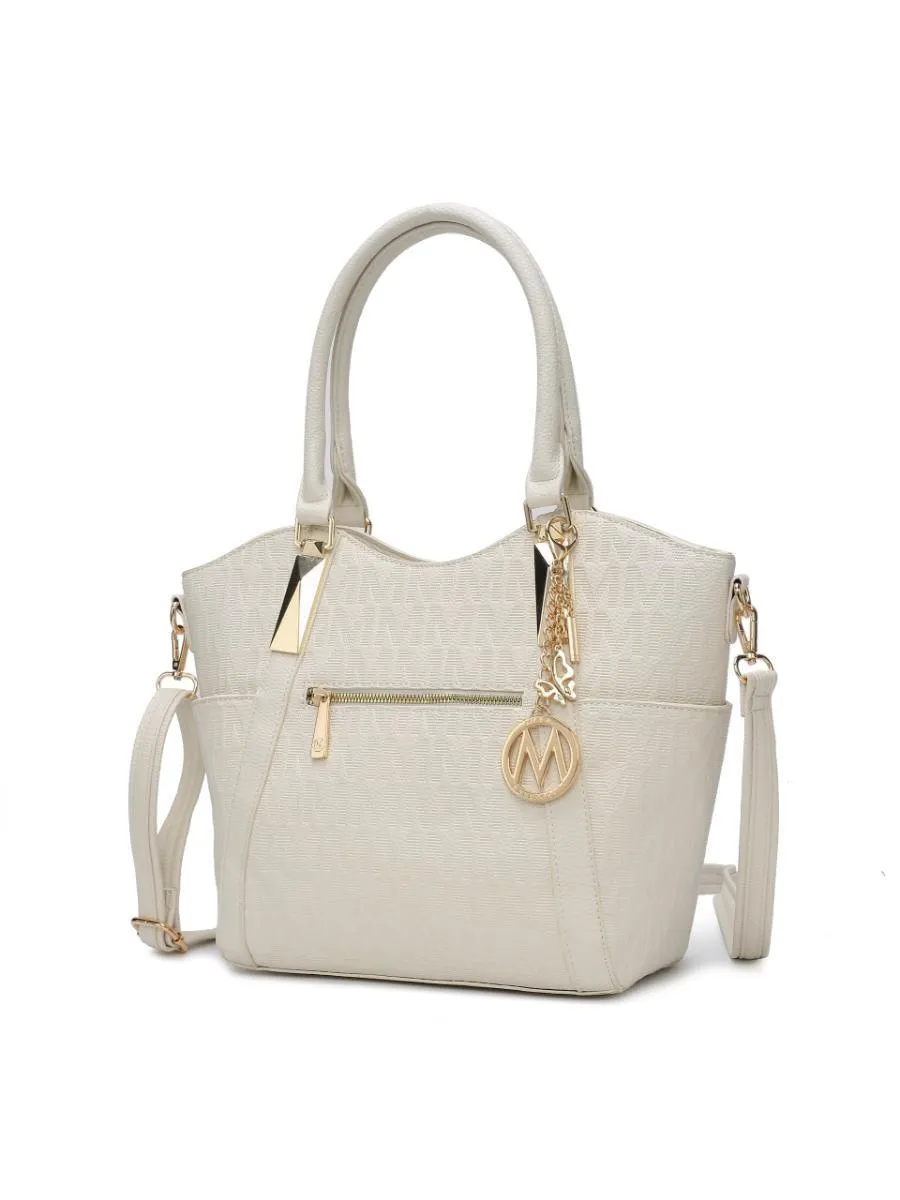 MKF Collection Hazel Vegan Leather Women Tote by Mia k