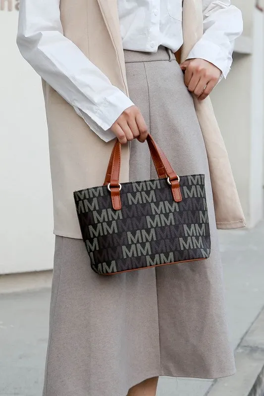 MKF Lady M Signature Tote Bag & Wallet Set by Mia