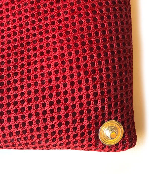 MM6 MAISON MARGIELA/MESH JAPANESE TOTE BAG MINI(RED)(3)