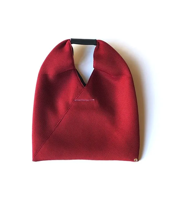 MM6 MAISON MARGIELA/MESH JAPANESE TOTE BAG MINI(RED)(3)