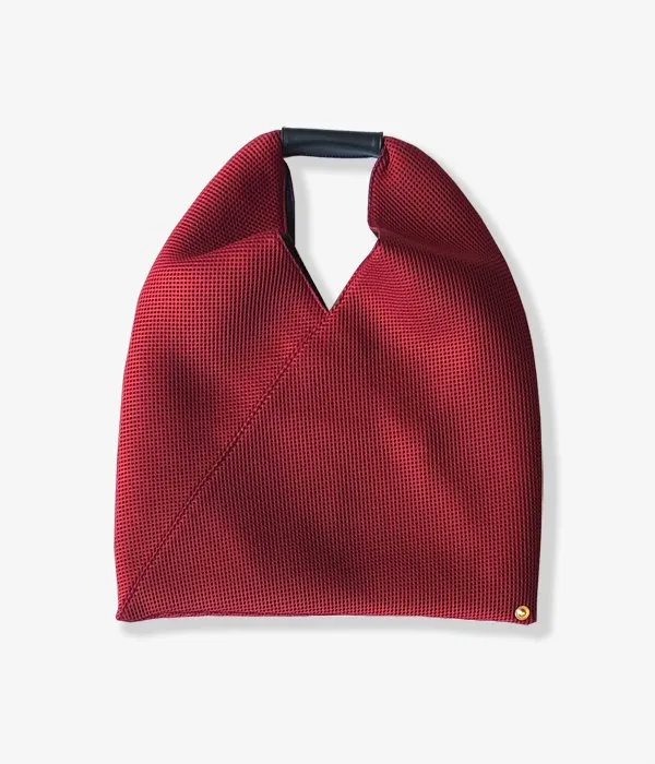 MM6 MAISON MARGIELA/MESH JAPANESE TOTE BAG MINI(RED)(3)