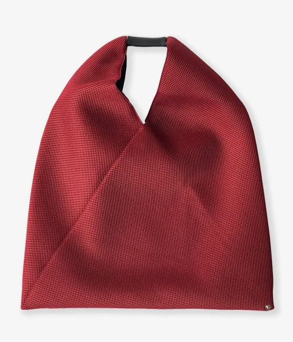 MM6 MAISON MARGIELA/MESH JAPANESE TOTE BAG (RED)(2)