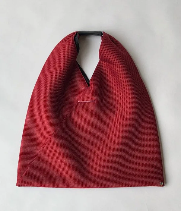 MM6 MAISON MARGIELA/MESH JAPANESE TOTE BAG (RED)(2)