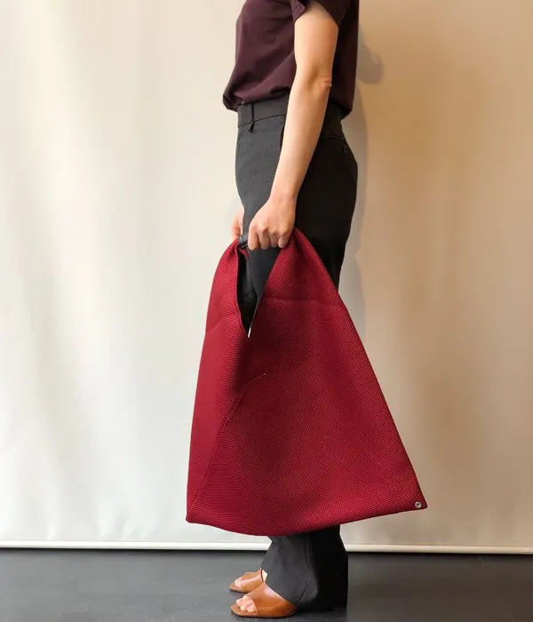 MM6 MAISON MARGIELA/MESH JAPANESE TOTE BAG (RED)(2)