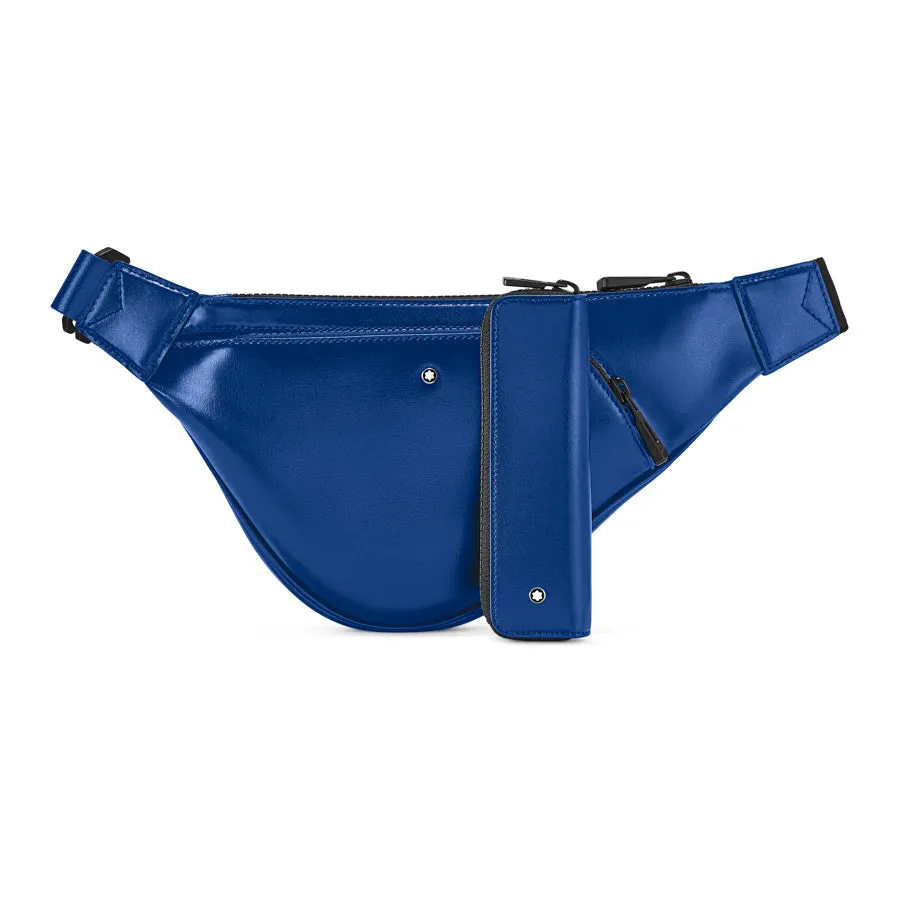 MNT Chest Bag Glossy Leather Extreme 2. Blue