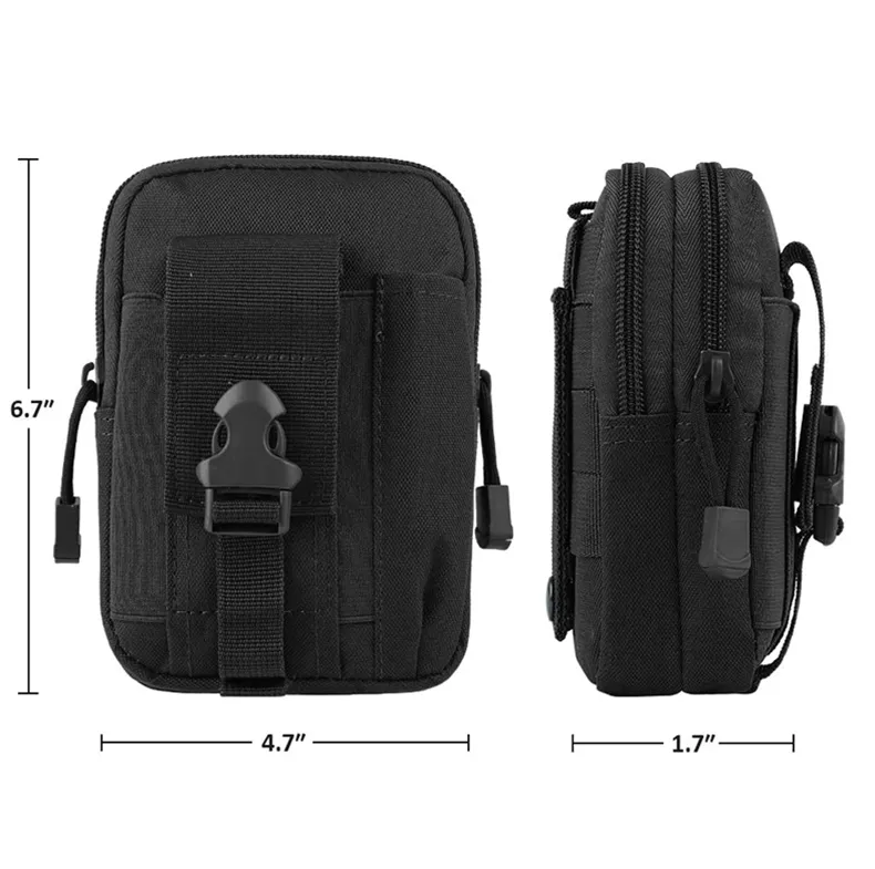 Molle EDC Pouch (Black)