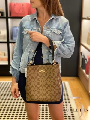 Mollie Bucket Bag In Signature Canvas