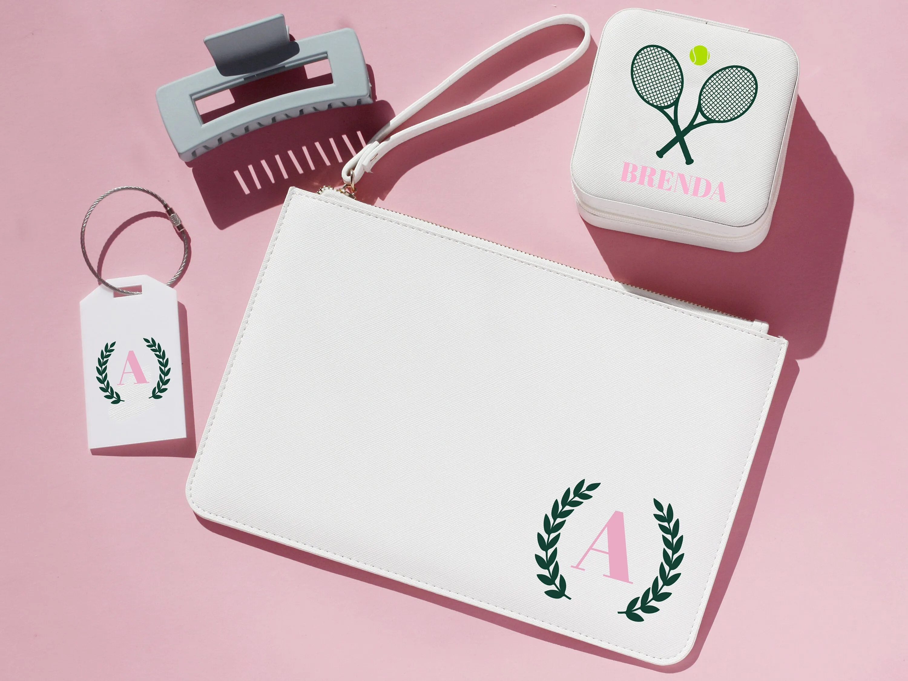 Monogram Country Club Clutch