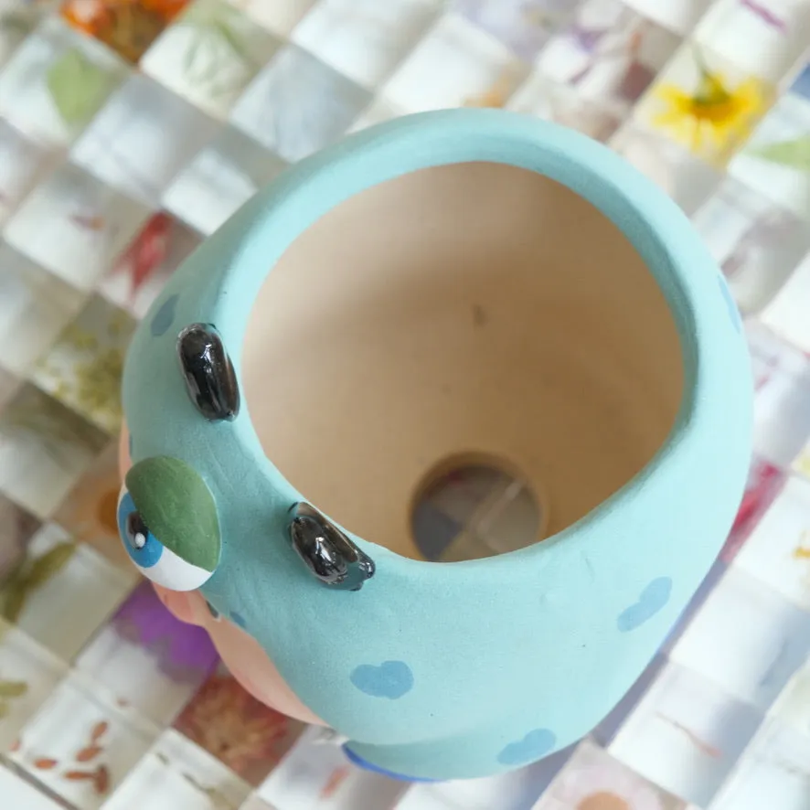 Monsters Inc Piggy Medium Sized Handmade Pot