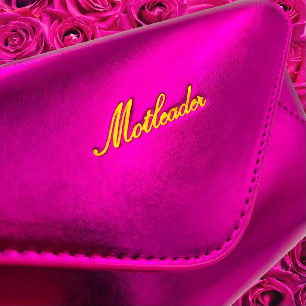 Motleader Evening Bag Envelope Clutch Purses for Women Metallic Leather Small Crossbody Bags Sparkle Purse for Prom Wedding