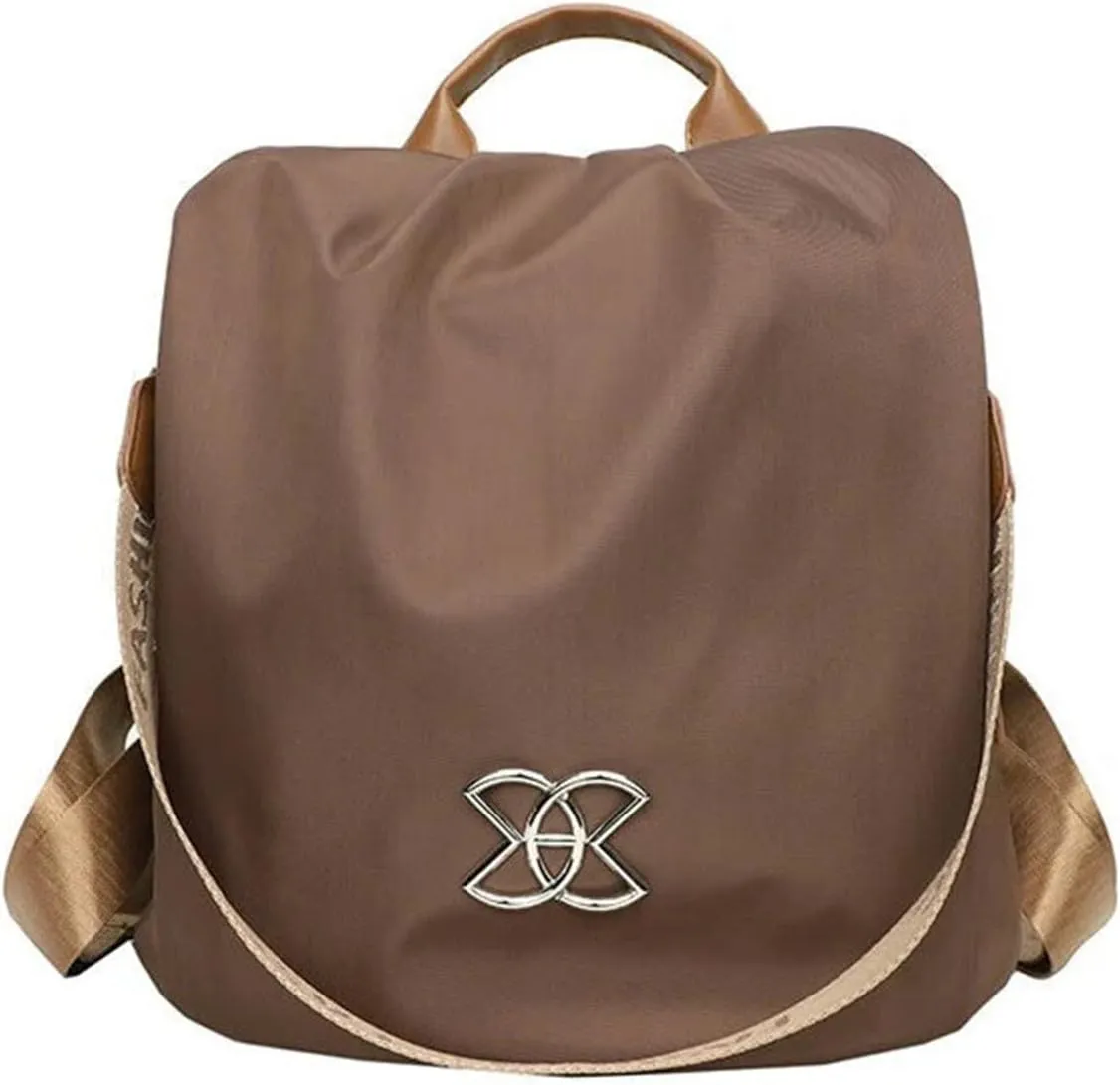 Multifunctional Women's Travel Backpack Fashionable Decoration Bag Large Capacity Adjustable Single (A, One Size)