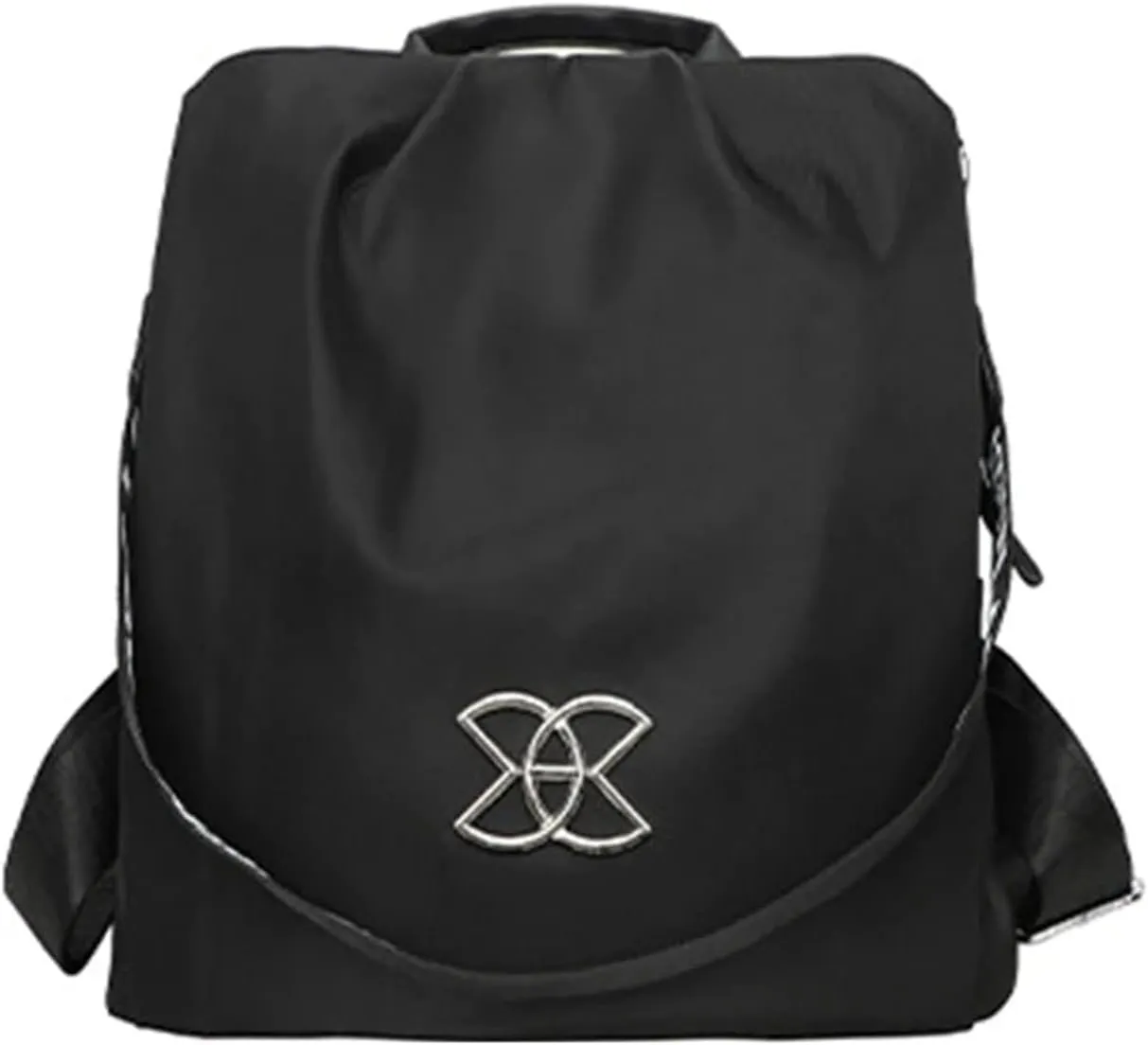 Multifunctional Women's Travel Backpack Fashionable Decoration Bag Large Capacity Adjustable Single (B, One Size)