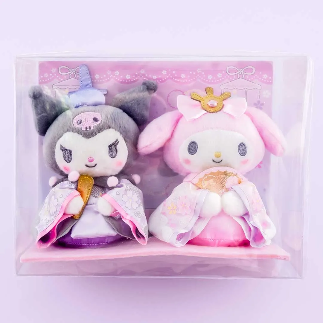 My Melody & Kuromi Hinamatsuri Plushie Doll Set